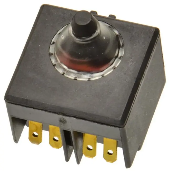 GEKO Schakelaar voor haakse slijper - compact ontwerp - 115 mm