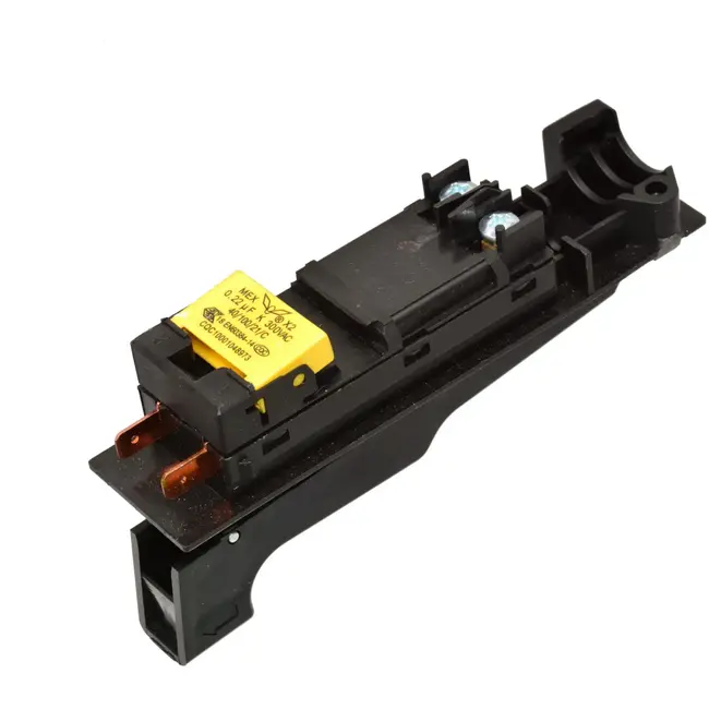 GEKO Schakelaar voor haakse slijper - 230 mm - met filter en vergrendeling