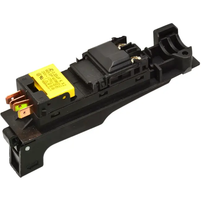 GEKO Schakelaar met zachte start voor haakse slijper 230 mm - 130x31x63 mm - Inclusief filter 0,33uF