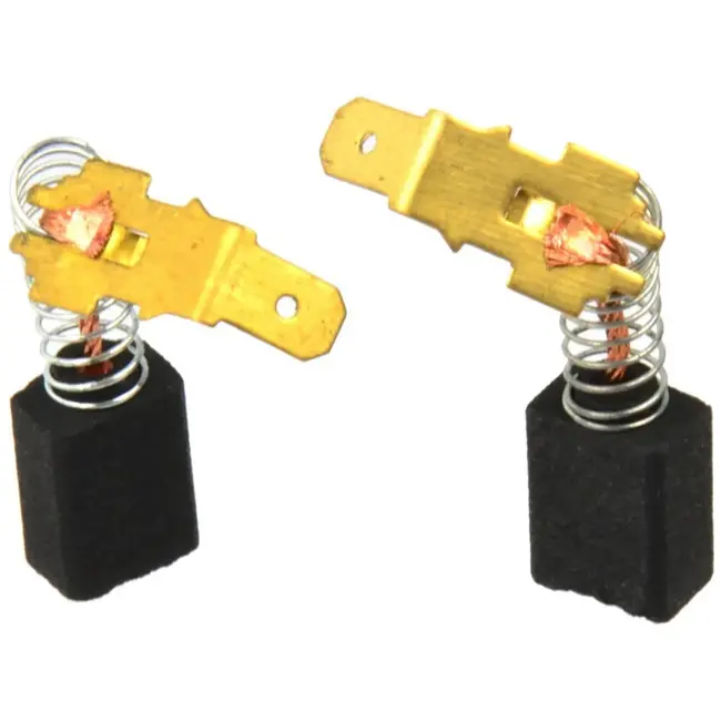 GEKO Koolborstels 6x9x12mm - Geschikt voor Rotatiehamers - Duurzaam en Betrouwbaar - 10 stuks