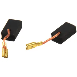 GEKO Koolborstel voor haakse slijper - 5,4x8,5x14mm - Geschikt voor diverse gereedschappen - 10 stuks