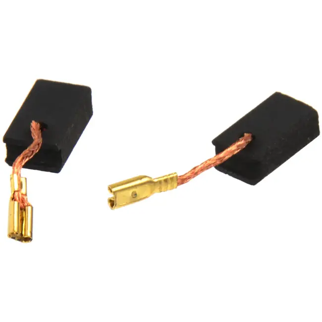 GEKO Koolborstel voor haakse slijper - 5,4x8,5x14mm - Geschikt voor diverse gereedschappen - 10 stuks