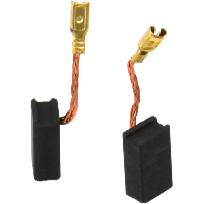 GEKO Koolborstel voor haakse slijper - 5,4x8,5x14mm - Geschikt voor diverse gereedschappen - 10 stuks