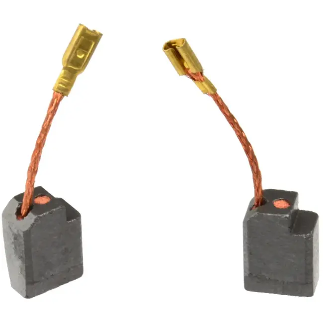 GEKO Koolborstelset - 6,4x10x13 mm - Geschikt voor Diverse Elektrische Gereedschappen - 10 stuks