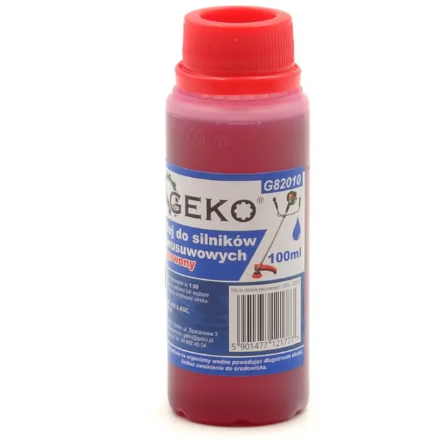 GEKO Twee-takt olie - 100 ml - Geschikt voor mengsmering en aparte smering