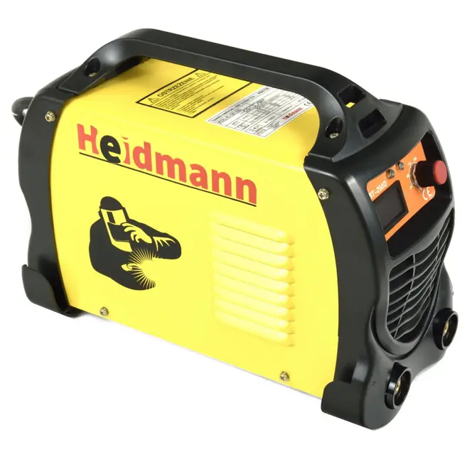 Heidmann Lasmachine met elektronische teller - 20-250A - Ventilatorgekoeld - 1-fase - 440x230x295mm