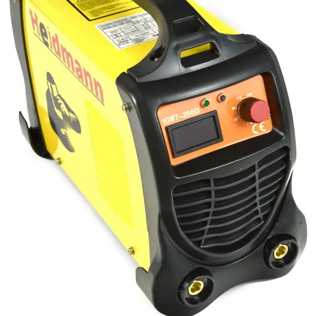 Heidmann Lasmachine met elektronische teller - 20-250A - Ventilatorgekoeld - 1-fase - 440x230x295mm