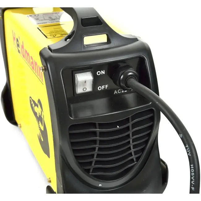 Heidmann Lasmachine met elektronische teller - 20-250A - Ventilatorgekoeld - 1-fase - 440x230x295mm