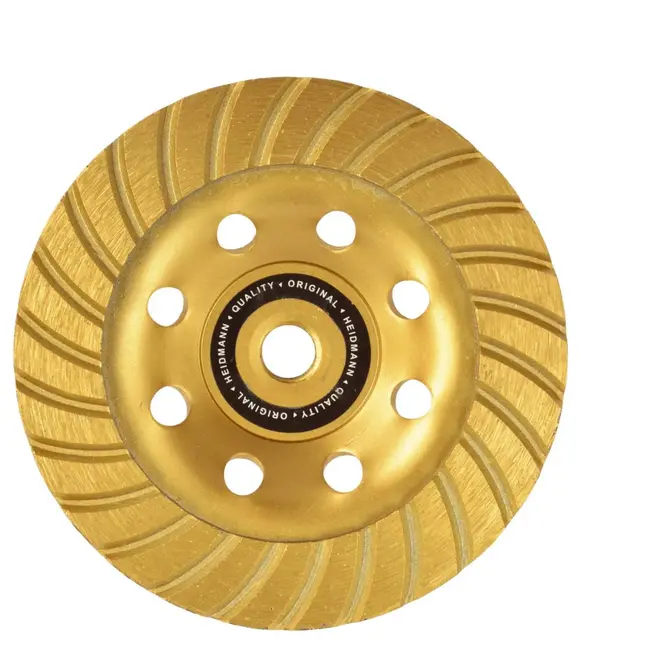 Heidmann Diamantschijf - Turbo Rand - 125 mm - M14 - 5 mm Segment