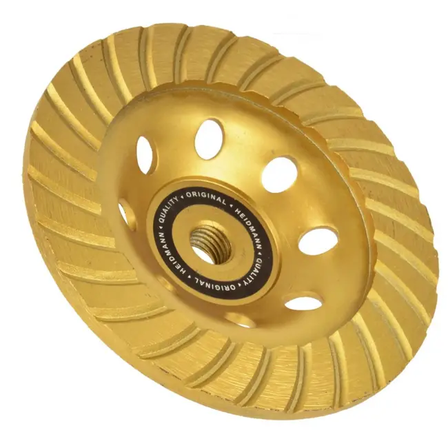 Heidmann Diamantschijf - Turbo Rand - 125 mm - M14 - 5 mm Segment