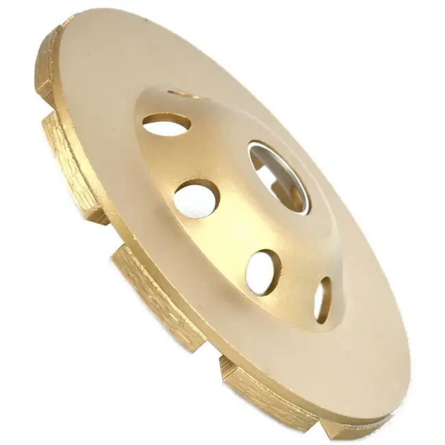 Heidmann Diamant slijpschijf - dubbele rij - 125 mm - 5 mm segment - voor beton en metselwerk