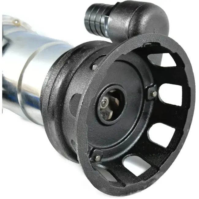 Heidmann Pompa met 6-lopatkige versnipperaar - 17.000 l/u - Nikkele behuizing