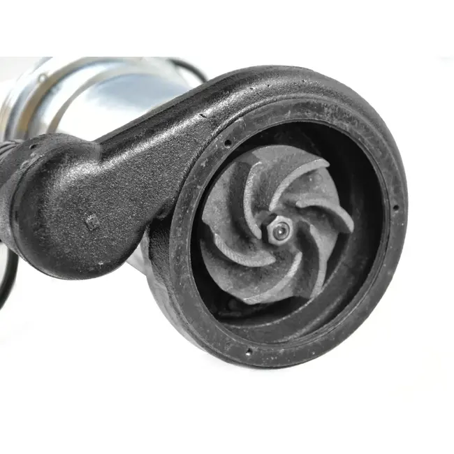 Heidmann Pompa met 6-lopatkige versnipperaar - 17.000 l/u - Nikkele behuizing