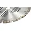 GEKO Diamantzaagblad - Turbo Segment - 230 mm - Universeel Droog/Nat Snijden