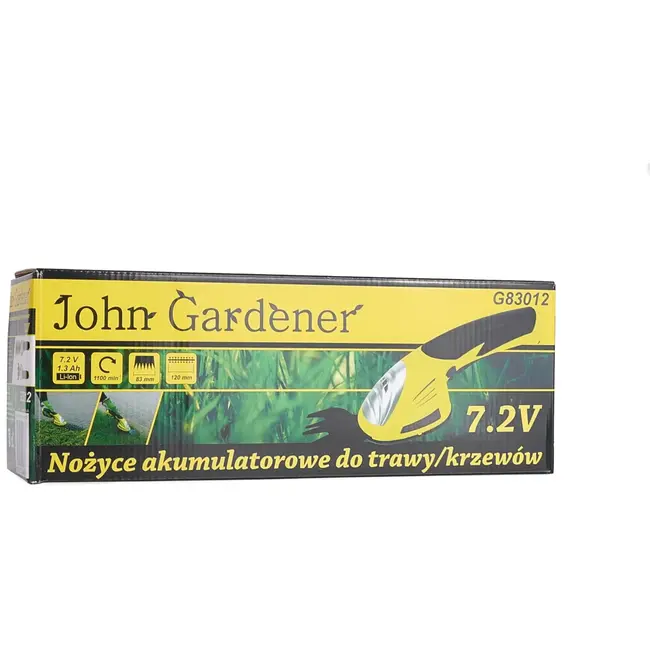 GEKO Draadloze grasschaar - 7.2V - Ergonomisch - Anti-slip - 120mm