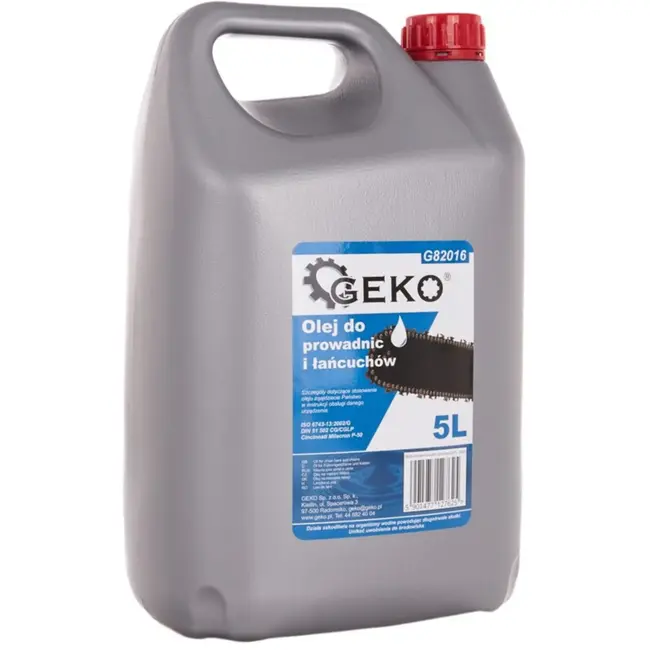 GEKO Kettingzaagolie 5L - Geschikt voor Stihl, Husqvarna, Makita & Meer