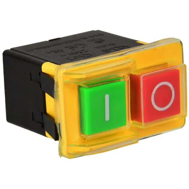 GEKO Schakelaar 230V - Magnetisch - 4-pins - IP54 - Vervanging voor slijpmachines