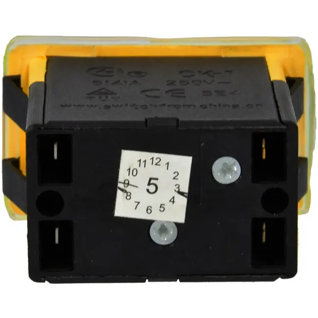 GEKO Schakelaar 230V - Magnetisch - 4-pins - IP54 - Vervanging voor slijpmachines