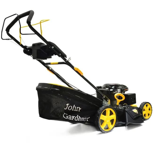 John Gardener Zelfrijdende grasmaaier - 51 cm snijbreedte - 7 hoogtestanden - 196cc motor - Grote achterwielen