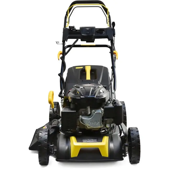 John Gardener Zelfrijdende grasmaaier - Elektronische start - 51 cm maaibreedte - 7 hoogtestanden - Grote achterwielen