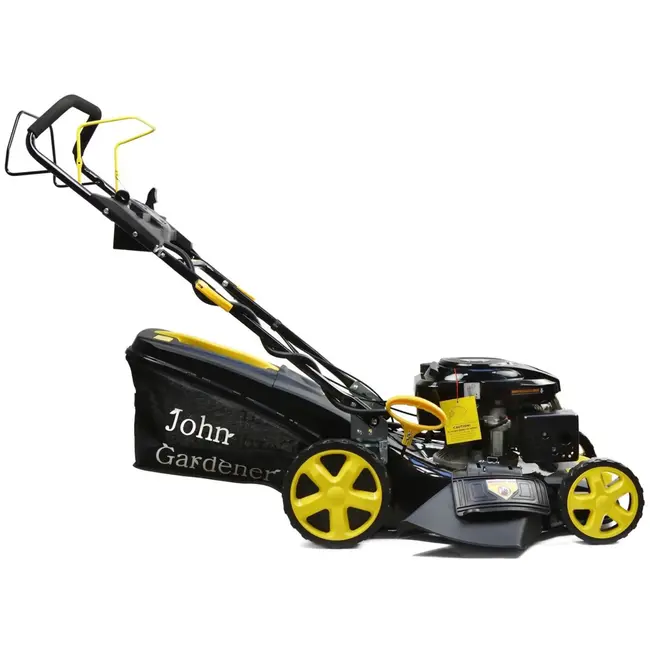 GEKO Zelfrijdende grasmaaier - Elektronische start - 51 cm maaibreedte - 7 hoogtestanden - Grote achterwielen