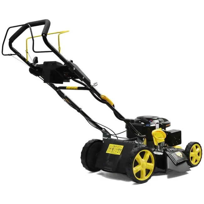 GEKO Zelfrijdende grasmaaier - Elektronische start - 51 cm maaibreedte - 7 hoogtestanden - Grote achterwielen