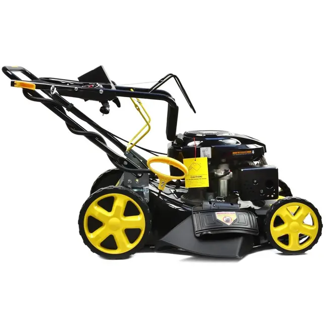 GEKO Zelfrijdende grasmaaier - Elektronische start - 51 cm maaibreedte - 7 hoogtestanden - Grote achterwielen