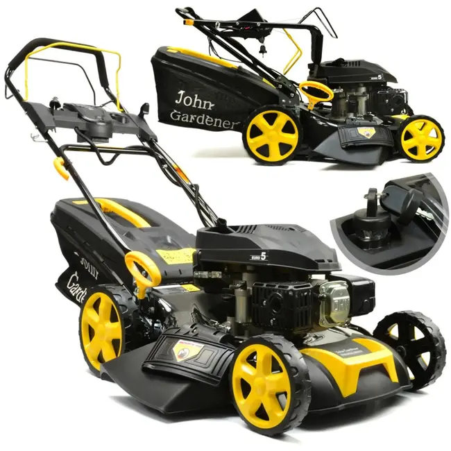 GEKO Elektrische grasmaaier - 51 cm maaibreedte - 7 hoogtestanden - Grote achterwielen