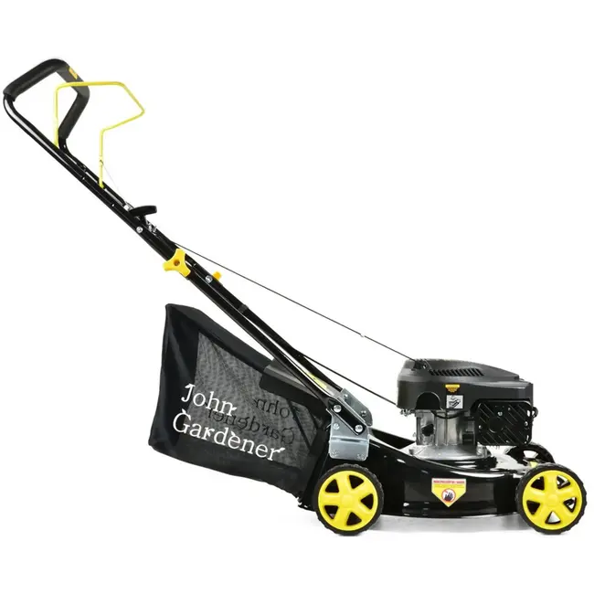 GEKO Grasmaaier - Metalen Behuizing - 40 cm - 3 Hoogtestanden - Compact en Lichtgewicht