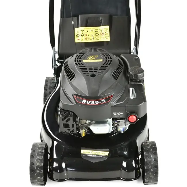 John Gardener Grasmaaier - Metalen Behuizing - 40 cm - 3 Hoogtestanden - Compact en Lichtgewicht