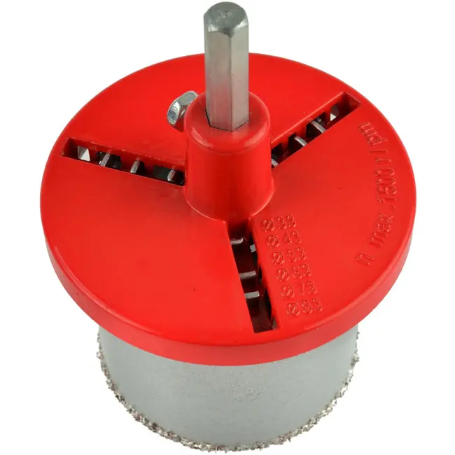 Keltin Tungsten carbide gatenzaagset - 4-delig - 33-73 mm