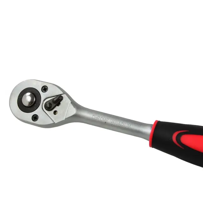 Keltin 19-delige doppenset - Cr-V staal - 8-32 mm - ergonomische ratel - antislip handgreep