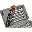 Keltin Reversible ratelsleutelset - 12-delig - 8-19 mm - Chrome-Vanadium - Ergonomisch ontwerp