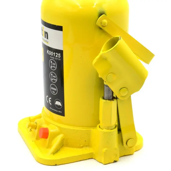 Keltin Hydraulische fleskrik - 20 ton - Compact en robuust ontwerp