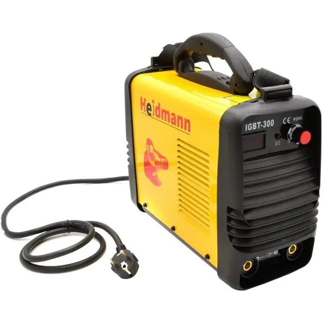 Heidmann Welding inverter - 300A - IGBT technologie - LCD display - 230V - Fan gekoeld