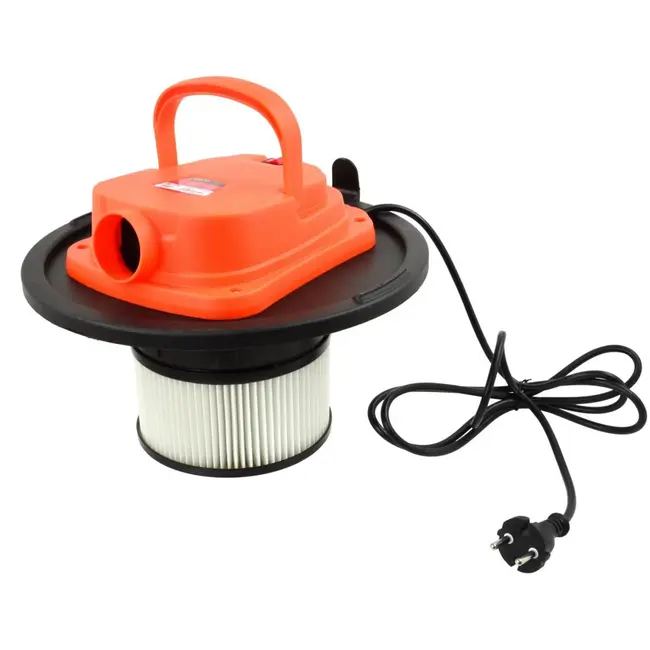 Heidmann Asstofzuiger - 20L - Op wielen - Blazerfunctie - Dubbel filtersysteem