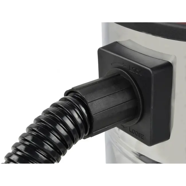 Heidmann Asstofzuiger - 20L - Op wielen - Blazerfunctie - Dubbel filtersysteem