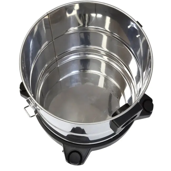 Heidmann Asstofzuiger - 20L - Op wielen - Blazerfunctie - Dubbel filtersysteem