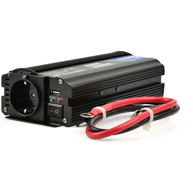 GEKO Spanningsomvormer 24V naar 230V - 800/1600W - USB-poort - Slimme koeling