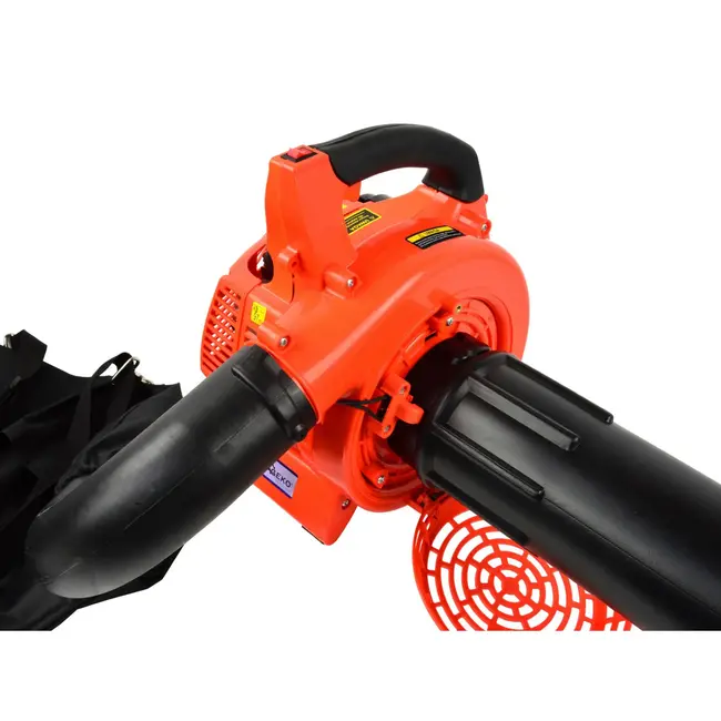 GEKO Krachtige bladblazer met vacuüm- en versnipperfunctie - 4,4 kg - 45L opvangzak