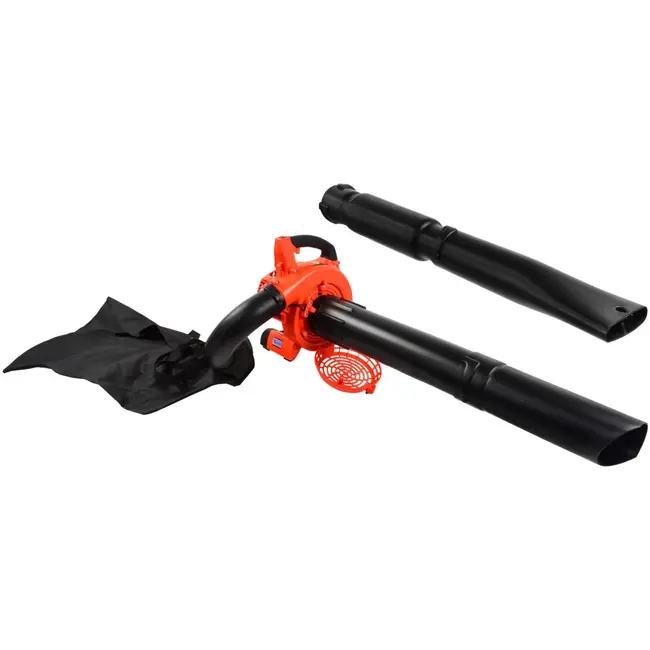 GEKO Krachtige bladblazer met vacuüm- en versnipperfunctie - 4,4 kg - 45L opvangzak