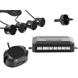 GEKO Parkeersensor Systeem - 4 Ultrasone Sensoren - Buzzer Waarschuwing - Universeel