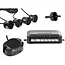 GEKO Parkeersensor Systeem - 4 Ultrasone Sensoren - Buzzer Waarschuwing - Universeel