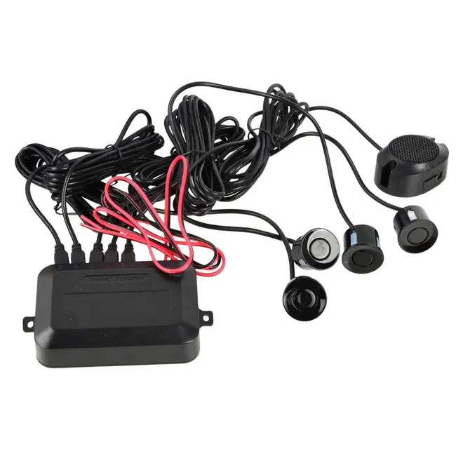 GEKO Parkeersensor Systeem - 4 Ultrasone Sensoren - Buzzer Waarschuwing - Universeel