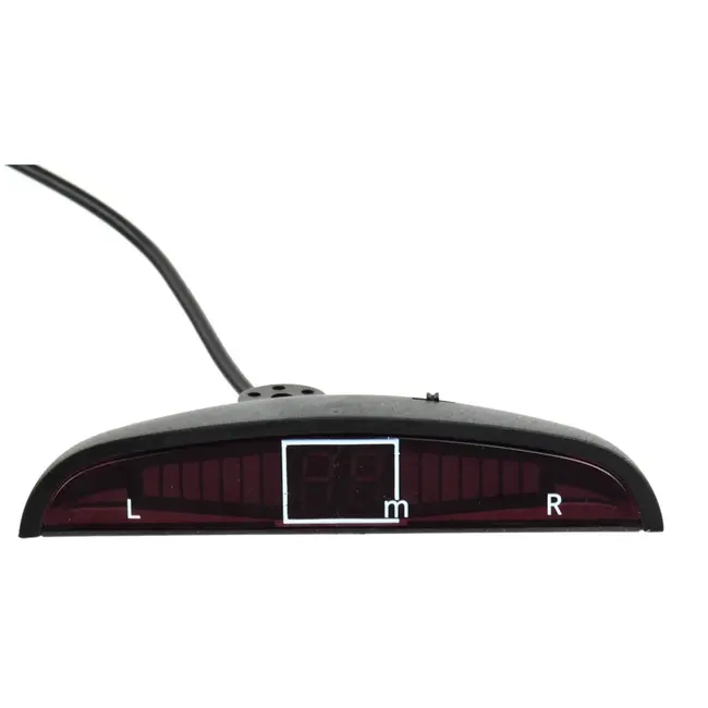 GEKO Parkeersensoren - 4 sensoren - LCD display - Ultrasoon - Buzzer geluidssignaal