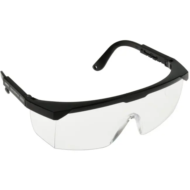 GEKO Veiligheidsbril - Helder Polycarbonaat - Verstelbare Pootjes - Zijbescherming