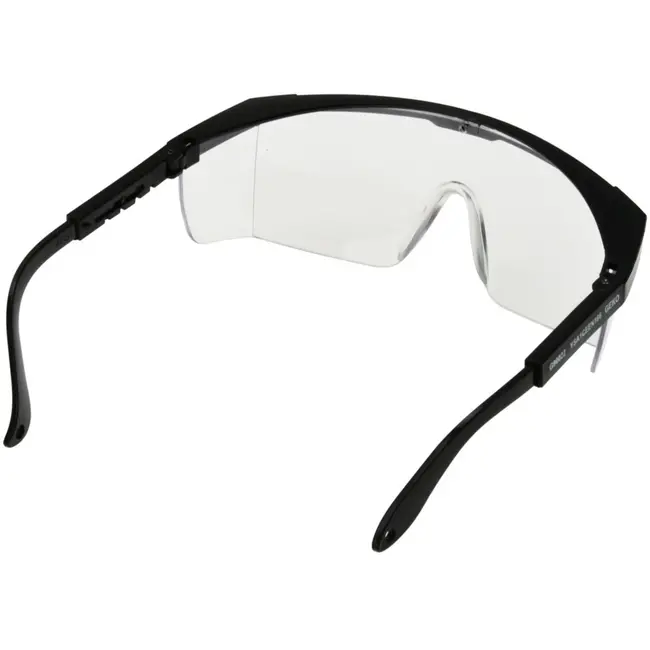 GEKO Veiligheidsbril - Helder Polycarbonaat - Verstelbare Pootjes - Zijbescherming