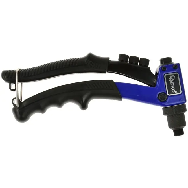 GEKO Handpopnageltang - Compact - Comfortabele Grip - 2.4-4.8mm - Chroom-Molybdeen Staal