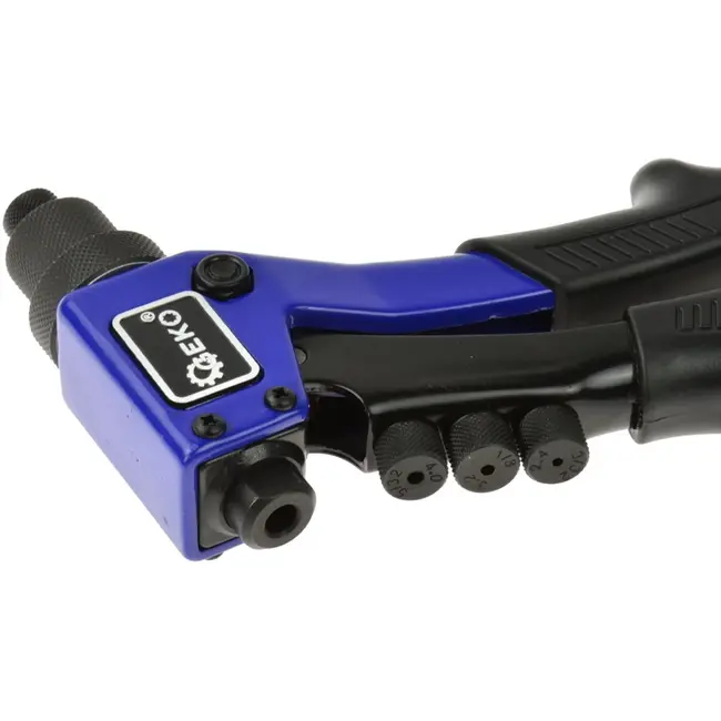 GEKO Handpopnageltang - Compact - Comfortabele Grip - 2.4-4.8mm - Chroom-Molybdeen Staal