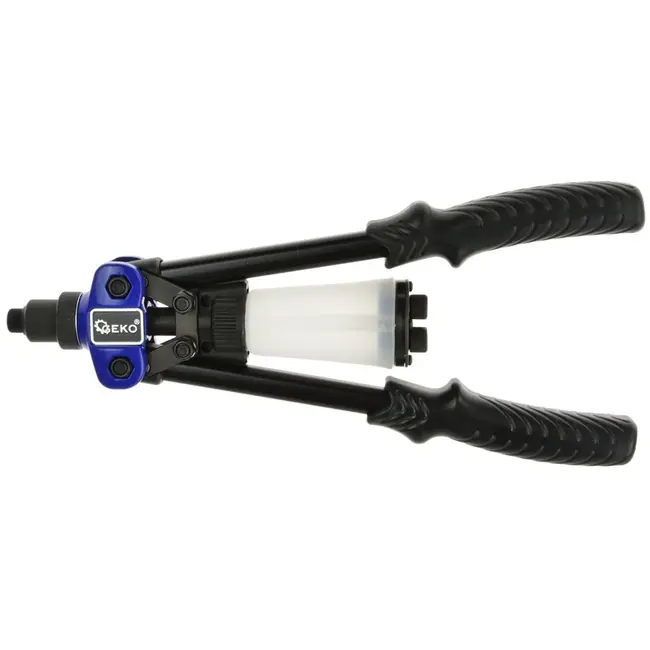 GEKO Riveter - 5 maten tips - Comfortabele grip - 330mm - Chroom-molybdeen staal